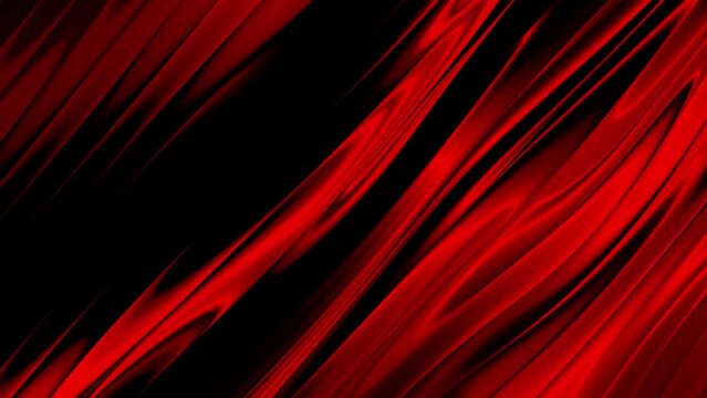 Red colorful swirly smooth wave background.seamless loop motion