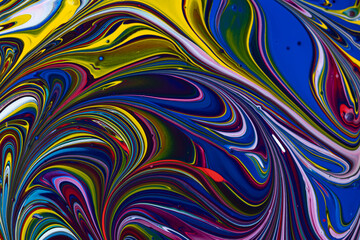 Acrylic color painting abstract background