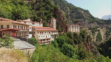 Fototapeta na wymiar Monastery of Prousos in Karpenissi Greece
