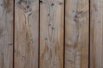 Fototapeta premium Wood Wall Fence Brown Grunge Weathered Background Texture