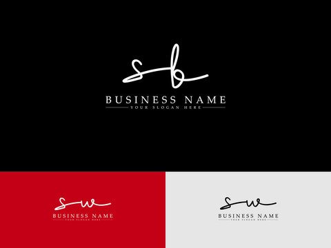 Sb Signature Logo Images – Browse 1,275 Stock Photos, Vectors, and ...