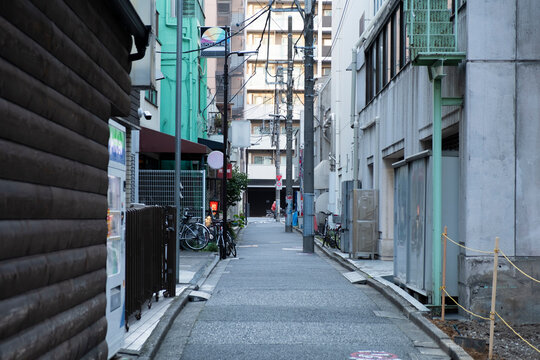 末広町　裏路地