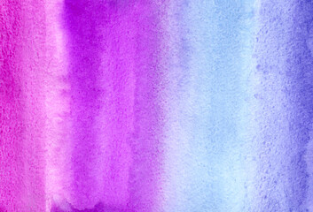 Hand drawn abstract watercolor background texture. Gradient