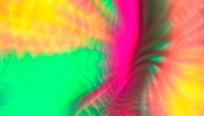 Abstract multicolored textured gradient fantasy background.