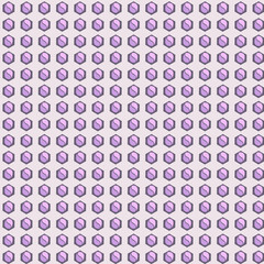 Purple colour heaxgonal pattern for fabric, background, and wallpaper 