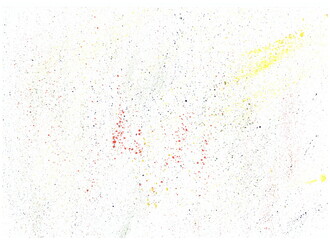 abstract background with multicolored drops on a white background. Texture. Background.