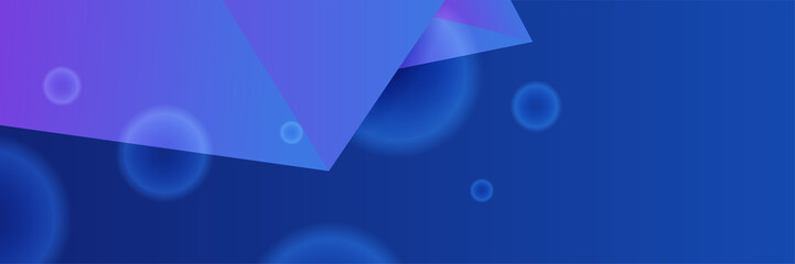 Modern abstract dark blue banner background. Vector illustration template with pattern. Design for technology, business, corporate, institution, party, festive, seminar, and talks.