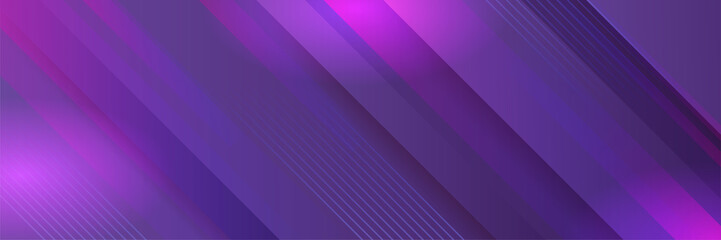 Modern abstract dark purple blue orange banner background. Vector abstract graphic design banner pattern background template.