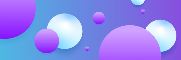 Modern abstract dark purple blue orange banner background. Vector abstract graphic design banner pattern background template.