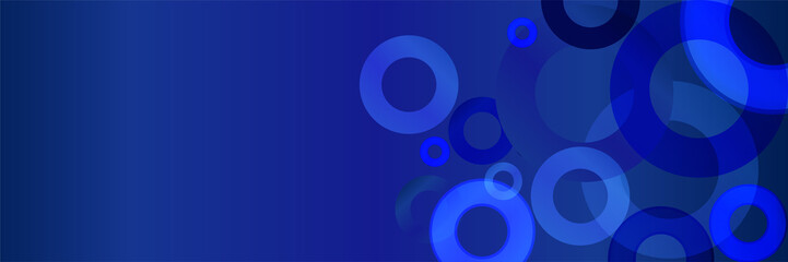 Modern abstract dark blue banner background. Vector illustration template with pattern. Design for technology, business, corporate, institution, party, festive, seminar, and talks.