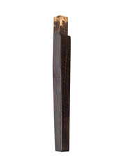 Wooden furniture legs of dark color