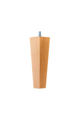 Wooden furniture legs of brown color