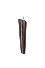 Wooden furniture legs of dark color