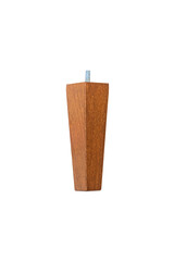 Wooden furniture legs of brown color