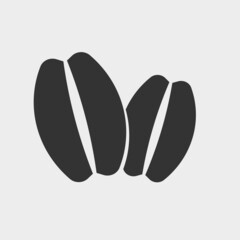 Coffee vector icon illustration sign