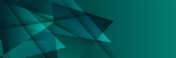 Obraz premium Modern abstract dark green orange banner background. Vector abstract graphic design banner pattern background template.
