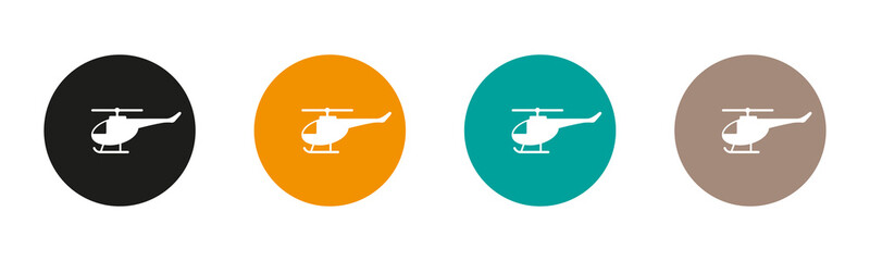Helicopter. Vector image.