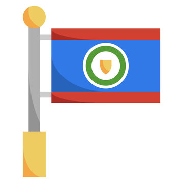 recommend clip art: BELIZE flat icon,linear,outline,graphic,illustration