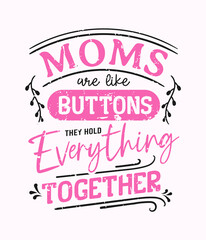 Fototapeta premium lettering, mothers day quote, funny lettering for print, t-shirt and card