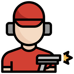 MAN filled outline icon,linear,outline,graphic,illustration