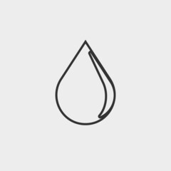Water vector icon illustration sign