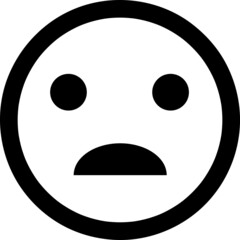 sed emoji icon illustration on white background.eps
