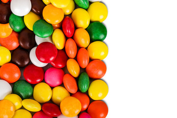 Fototapeta na wymiar Colorful candies close up. Image