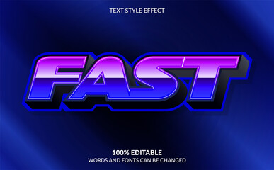 Editable Text Effect, Fast Text Style	