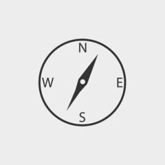 Compass vector icon illustration sign