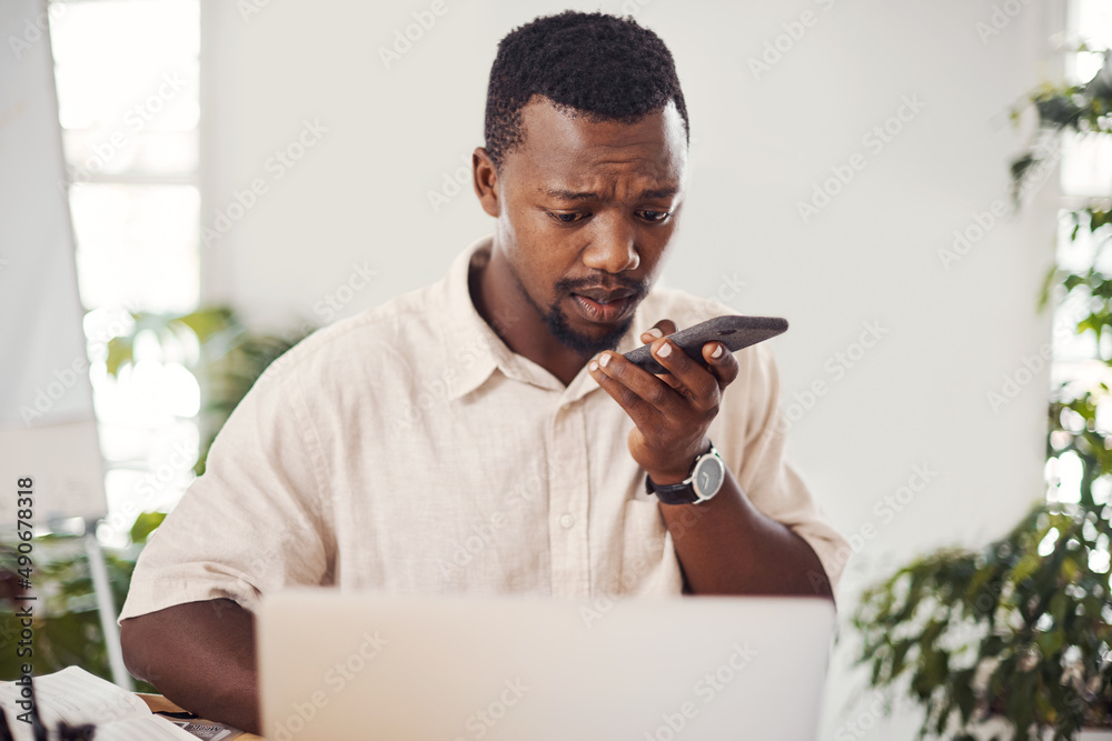 Aufkleber please give me call once you get this message. shot of a young businessman talking on a cellphone wh