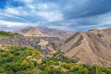 Landscape with mountains, Armenia