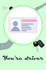 Congratulations on getting a driver license