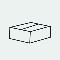 Delivery vector icon illustration sign