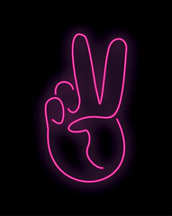 sign in the shape of the heart