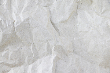 Crumpled paper background. Paper texture. Wrinkles paper background.Copy space. Place for text.