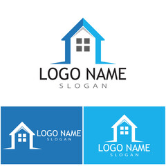 Fototapeta premium Home Vector icon illustration design template