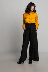 Fashion Model wearing casual Clothes