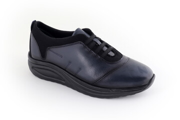 Leather and comfortable women's shoes.