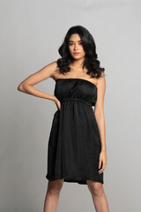 Fashion Model in Casual Clothes