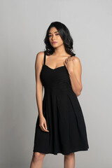 Naklejka premium Fashion Model in Casual Clothes