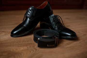 Groom set. Shoes, belt. Men's Accessories. Groom's collection. groom's morning