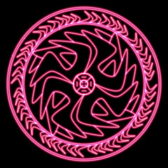 stamp with the text of the world