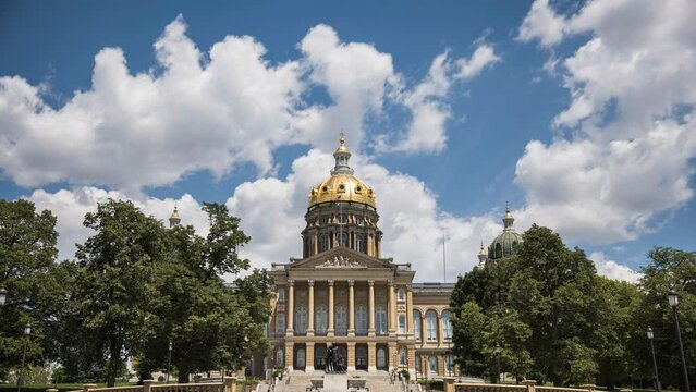 Iowa State Capital Timelapse