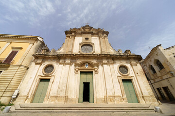 Nardò, historic city in Lecce province, Apulia. Cathedral