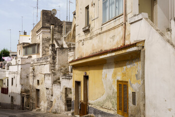 Fototapeta na wymiar Massafra, old city in Taranto province, Apulia