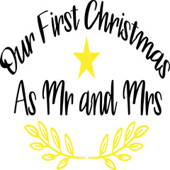 Christmas T-shirt and SVG Design 