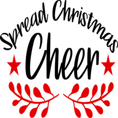 Christmas T-shirt and SVG Design 