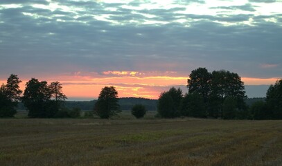 Fototapeta premium zachód słońca
