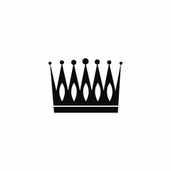 Set of crown icons. Collection of crown awards for winners  champions  leadership. Vector isolated elements for logo  label  game  hotel  an app design. Royal king  queen  princess crown.