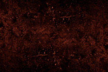 Reddish color abandoned old metal sheet for texture background
